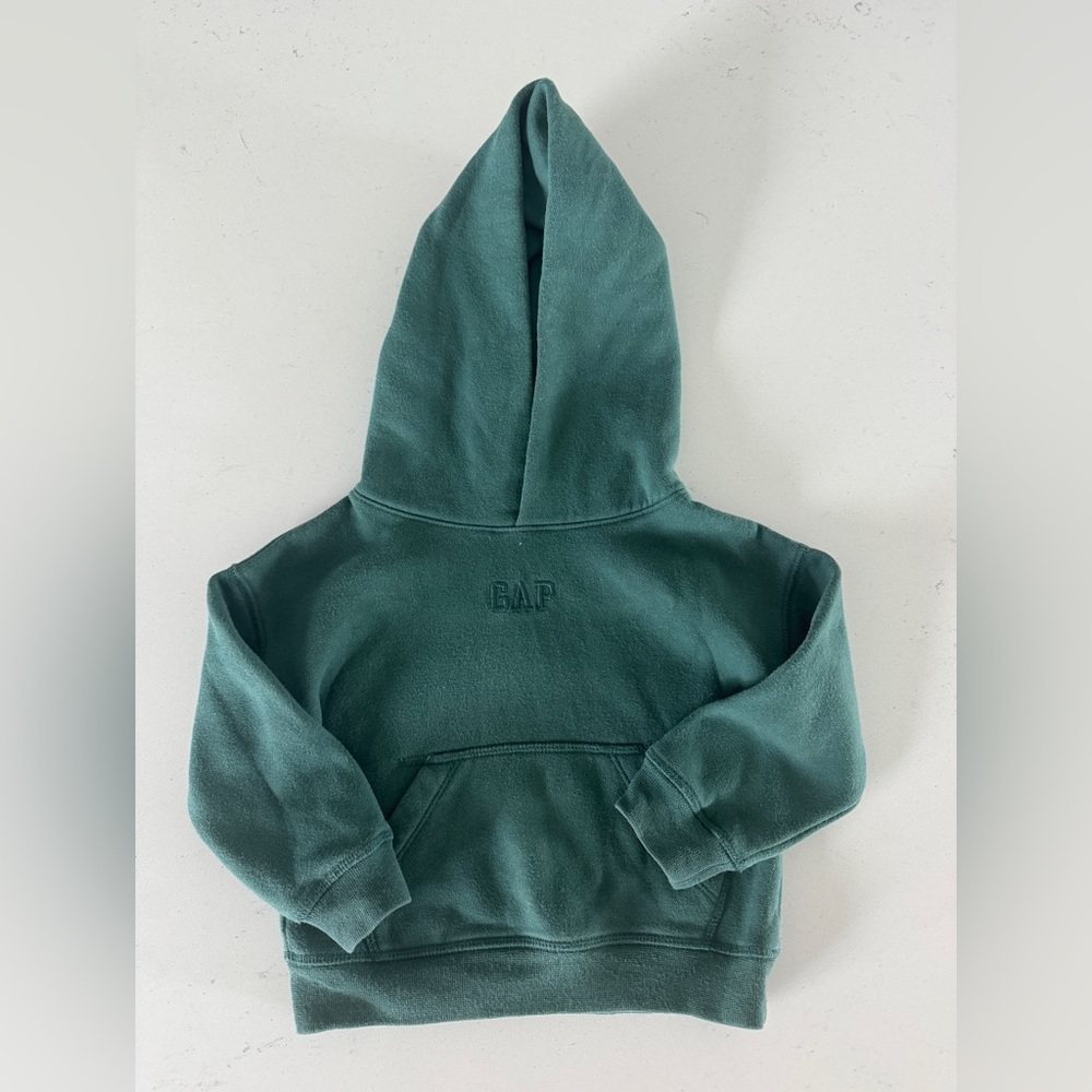 GAP Kids Forest Green Hooded Sweatshirt